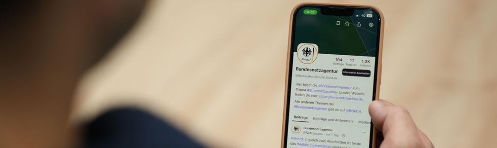 Mastodon-Account zum Netzausbau Mastodon-Account zum Netzausbau